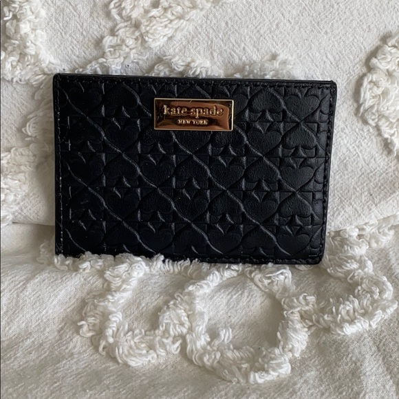 Kate Spade black card holder - Picture 1 of 3